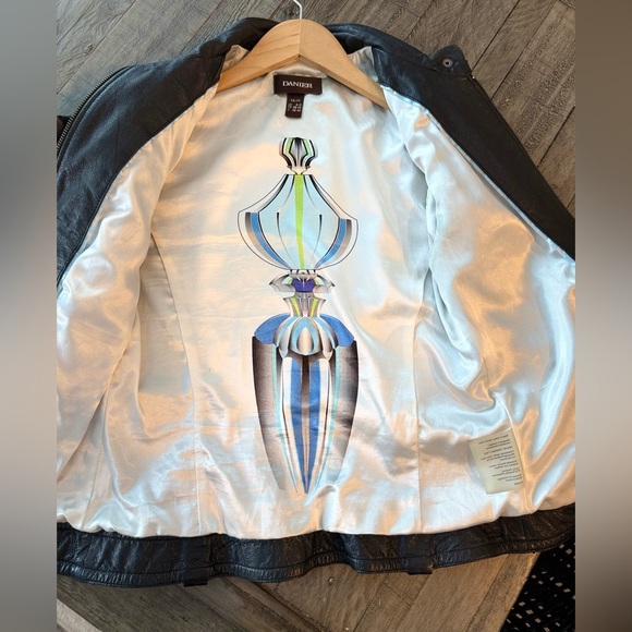 DANIER Genuine Leather Jacket, size XS. Vintage! - Picture 12 of 15